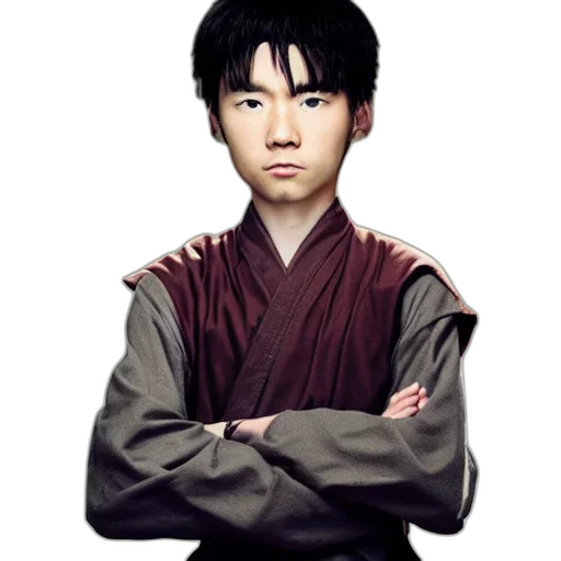 staff, weapon, face, photorealistic transparent PNG cut-out
