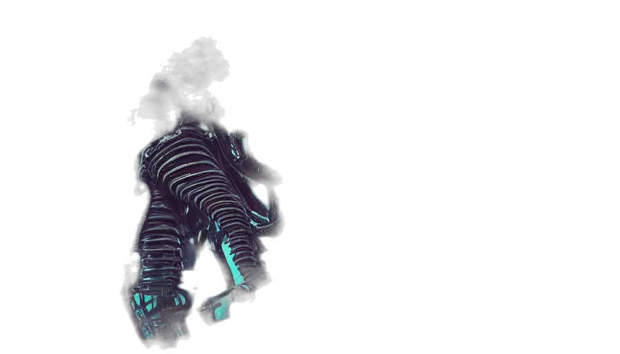 robot, creature, dragon, animal, cyberpunk, concept art, vaporwave, 3d render transparent PNG cut-out