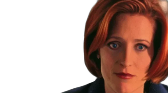 face, photorealistic, agent, scully, show, files, waving, goodbye transparent PNG cut-out