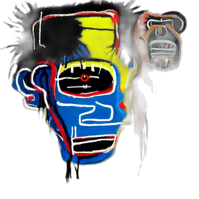 mask, face, robot, jacket transparent PNG cut-out