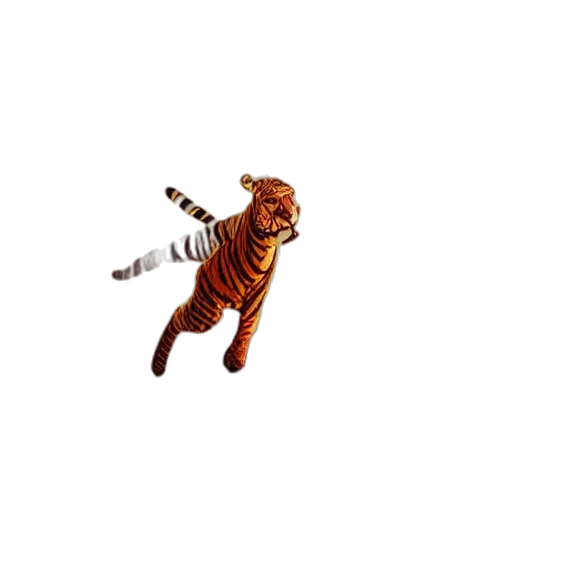 staff, animal, creature, weapon, pixel art, concept art, 3d render, tiger transparent PNG cut-out