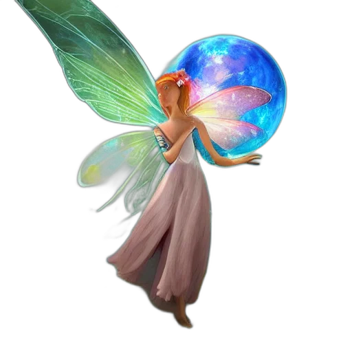 staff, fantasy art, concept art, 3d render, pixel art, fairy, next, planet transparent PNG cut-out
