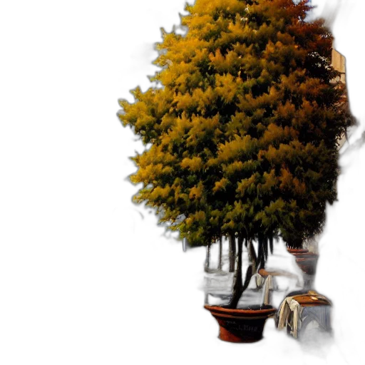 tree, crown, hair, face transparent PNG cut-out