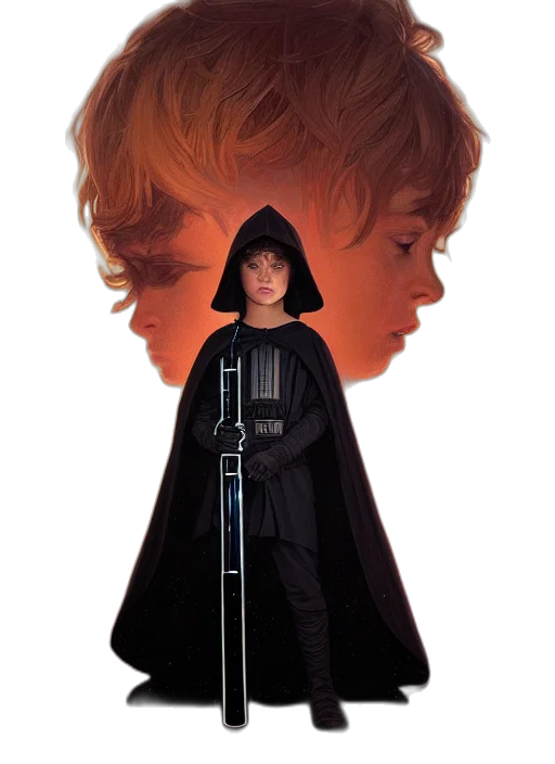 staff, umbrella, jacket, sword, concept art, 3d render, photorealistic, fantasy art transparent PNG cut-out