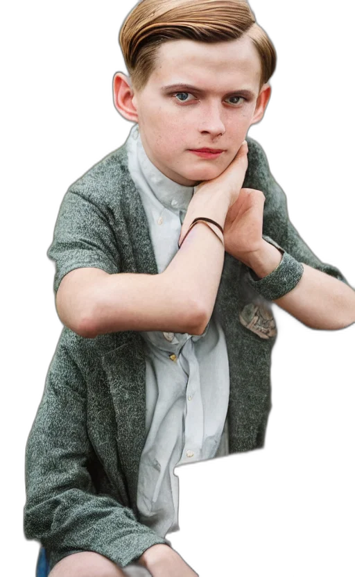 jacket, staff, face, hat transparent PNG cut-out