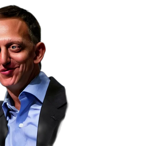 photorealistic, cartoon, peter, thiel, jeff, bezos, fighting transparent PNG cut-out