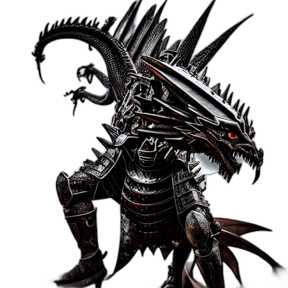 dragon, creature, staff, animal transparent PNG cut-out
