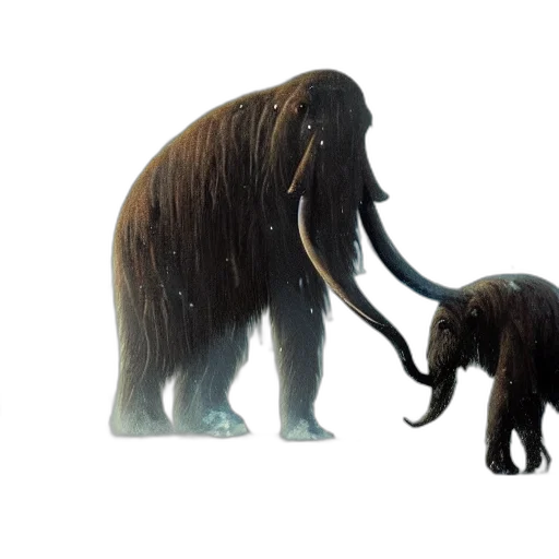 animal, creature, concept art, 3d render transparent PNG cut-out