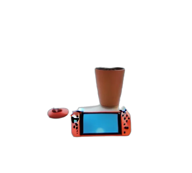 furniture, jewelry, weapon, staff, 3d render, pixel art, concept art, red transparent PNG cut-out