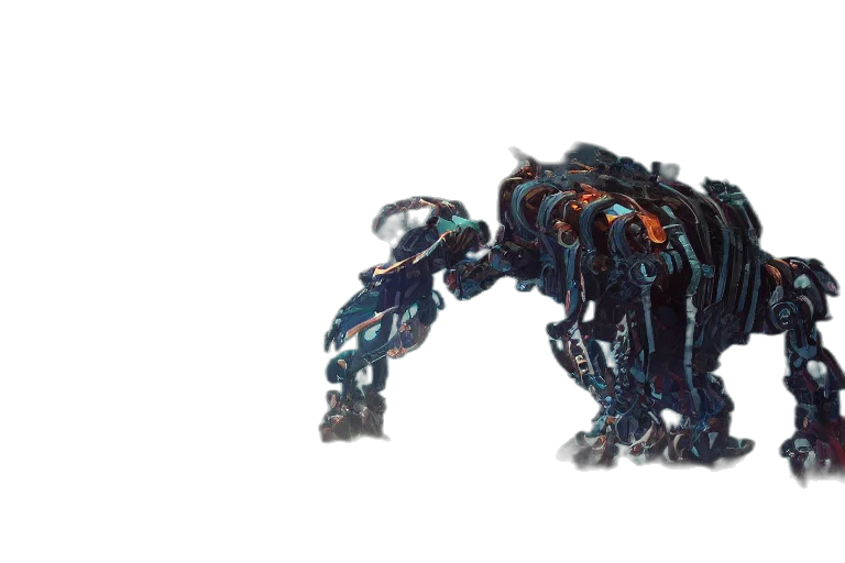 creature, robot, dragon, animal transparent PNG cut-out