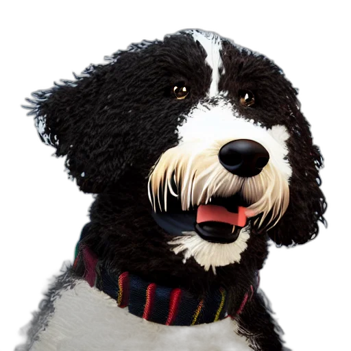 animal, staff, face, photorealistic transparent PNG cut-out