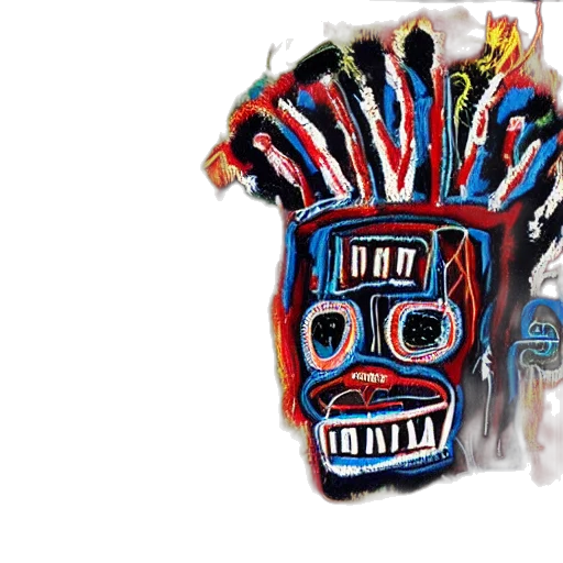 mask, face, crown, jacket transparent PNG cut-out