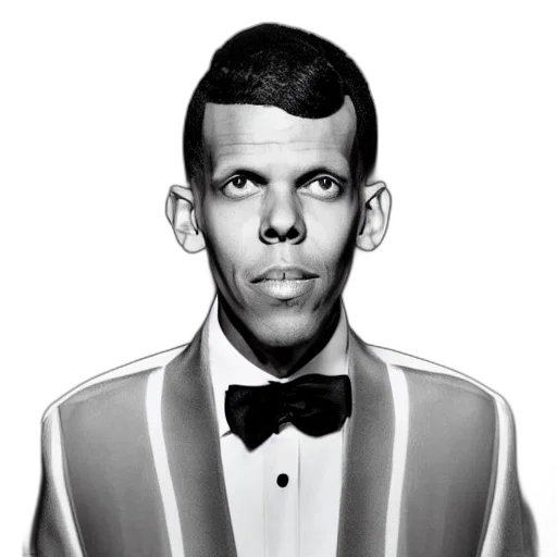 face, jacket, cartoon, photorealistic transparent PNG cut-out