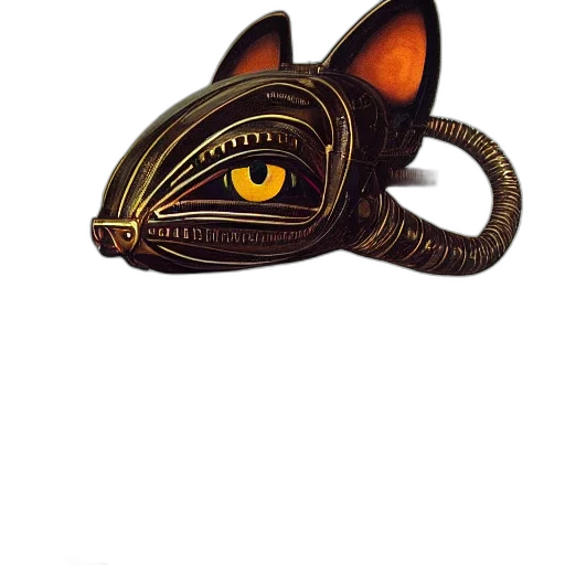 mask, creature, animal, staff, fantasy art, concept art, pixel art, photorealistic transparent PNG cut-out