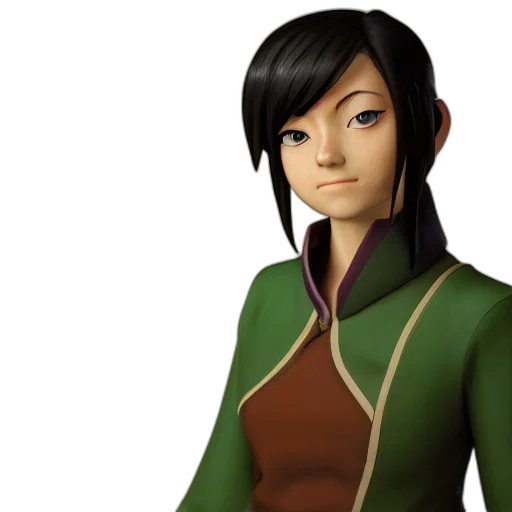 staff, face, jacket, 3d render transparent PNG cut-out