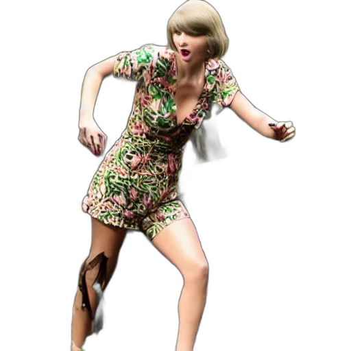 dress, shoes, 3d render, concept art transparent PNG cut-out