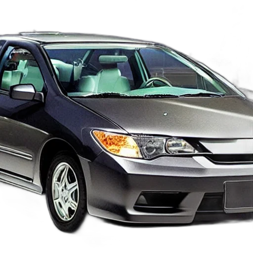 car, photorealistic, 3d render, walter transparent PNG cut-out
