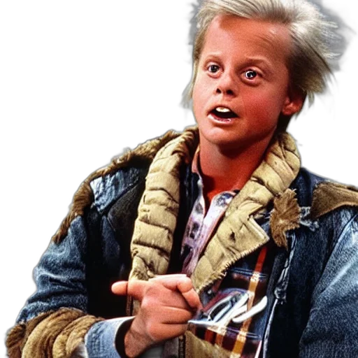 jacket, animal, photorealistic, marty, back, future transparent PNG cut-out