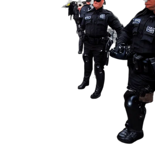 weapon, staff, robot, mask transparent PNG cut-out