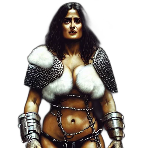sword, jewelry, fantasy art, comic book art, concept art, photorealistic, portrait, salma transparent PNG cut-out