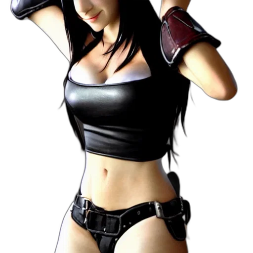 weapon, comic book art, photorealistic, concept art, 3d render, dark, tifa, final transparent PNG cut-out