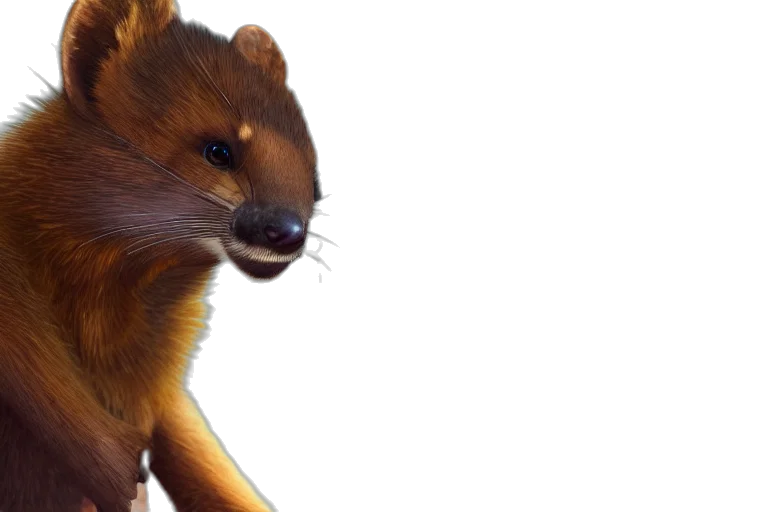 animal, creature, staff, hair transparent PNG cut-out