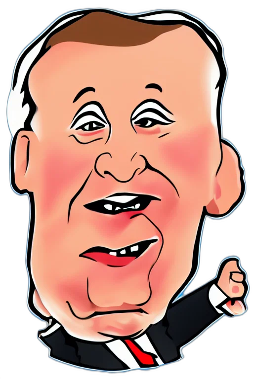 face, cartoon, photorealistic, kitschy transparent PNG cut-out