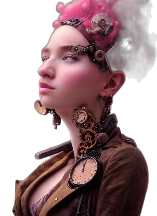 jewelry, crown, face, robot transparent PNG cut-out