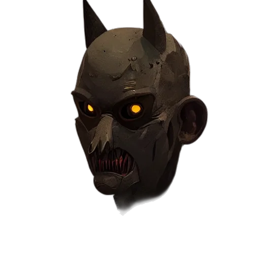 mask, face, creature, robot transparent PNG cut-out
