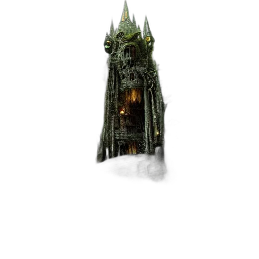 crown, building, staff, tree transparent PNG cut-out
