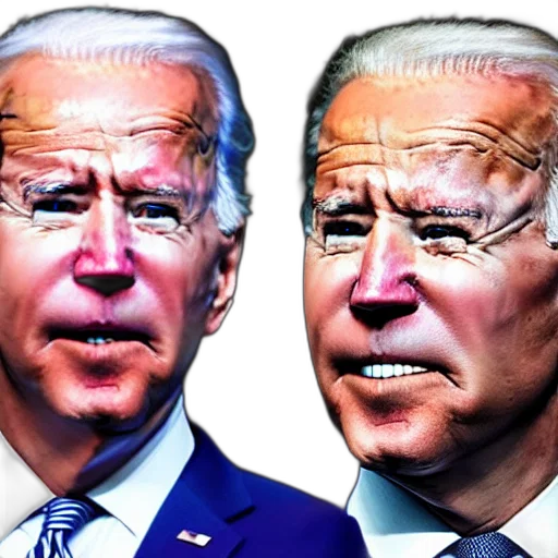 mask, face, photorealistic, joe, biden, living, normal, life transparent PNG cut-out
