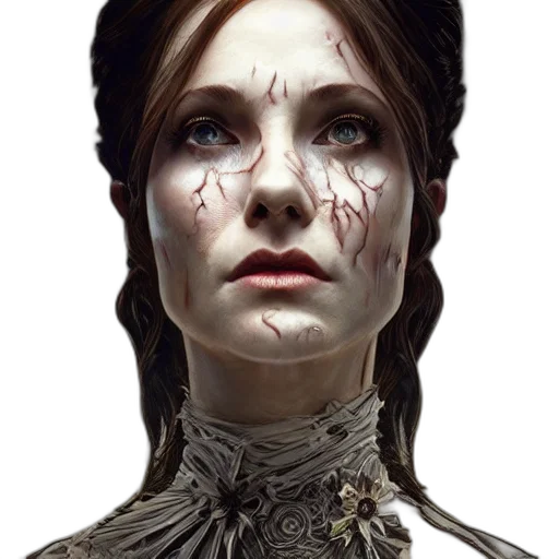 face, mask, crown, staff, concept art, fantasy art, photorealistic, comic book art transparent PNG cut-out
