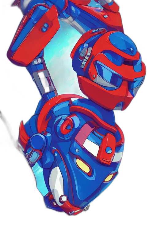 robot, weapon, concept art, 3d render transparent PNG cut-out