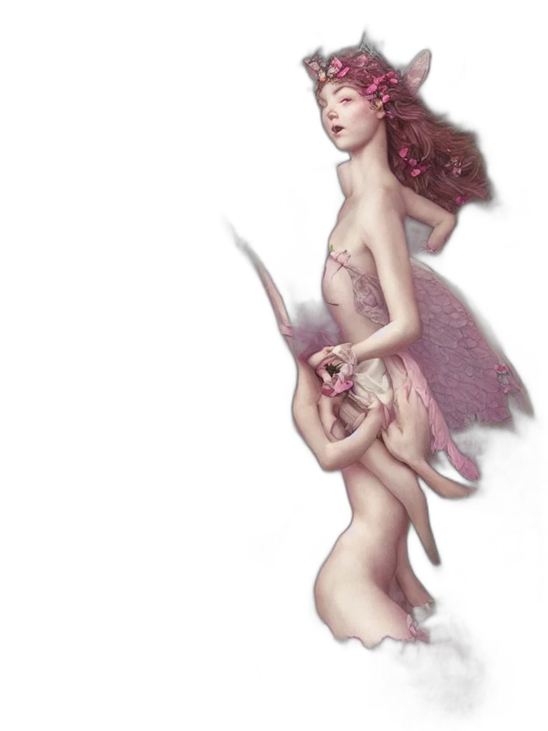 creature, concept art, fantasy art, photorealistic transparent PNG cut-out