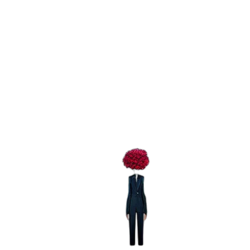 hat, staff, creature, jacket transparent PNG cut-out