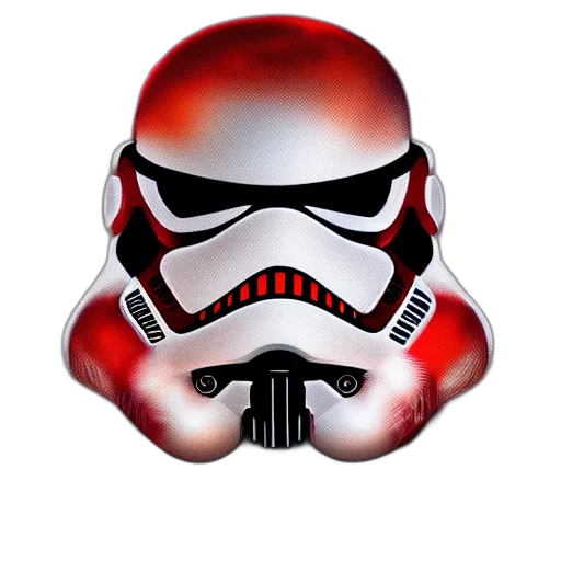 mask, comic book art, concept art, photorealistic, 3d render, storm, trooper, head transparent PNG cut-out
