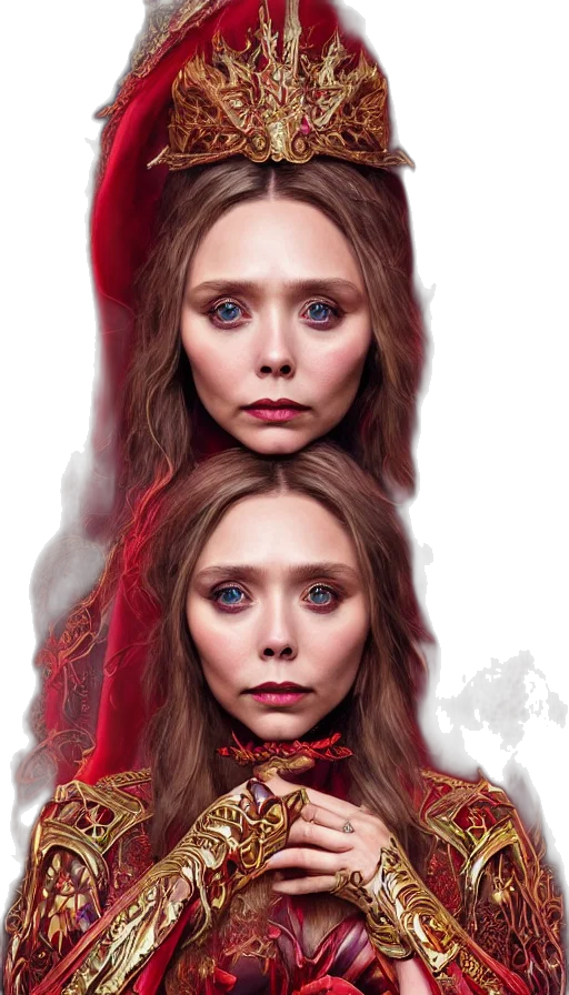 face, creature, crown, mask transparent PNG cut-out