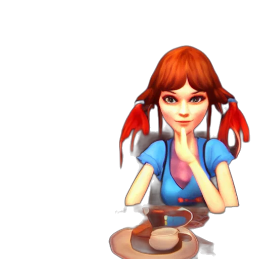 staff, jewelry, 3d render, pixel art, fantasy art, concept art, alice, wonderland transparent PNG cut-out