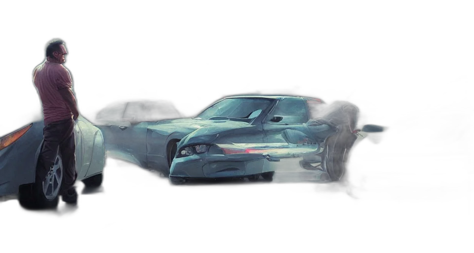 car, weapon, face, concept art transparent PNG cut-out