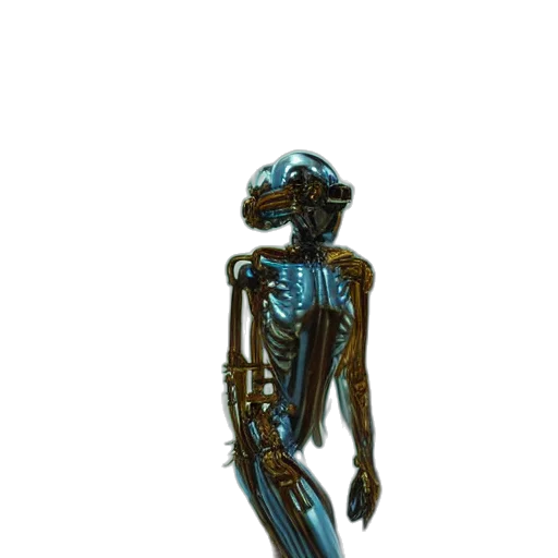 robot, jewelry, staff, dress transparent PNG cut-out