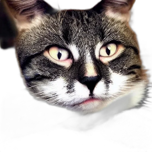 animal, face, creature, hat transparent PNG cut-out