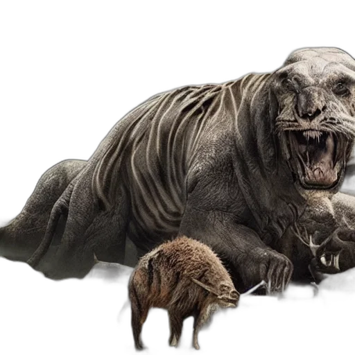 creature, animal, dragon, concept art transparent PNG cut-out
