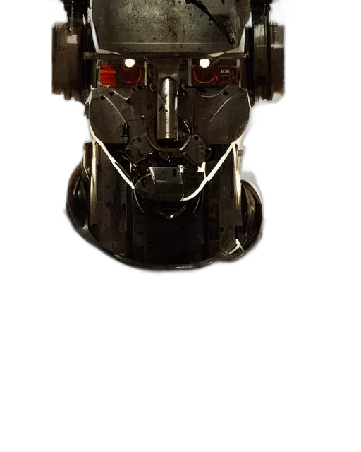 robot, mask, face, weapon transparent PNG cut-out