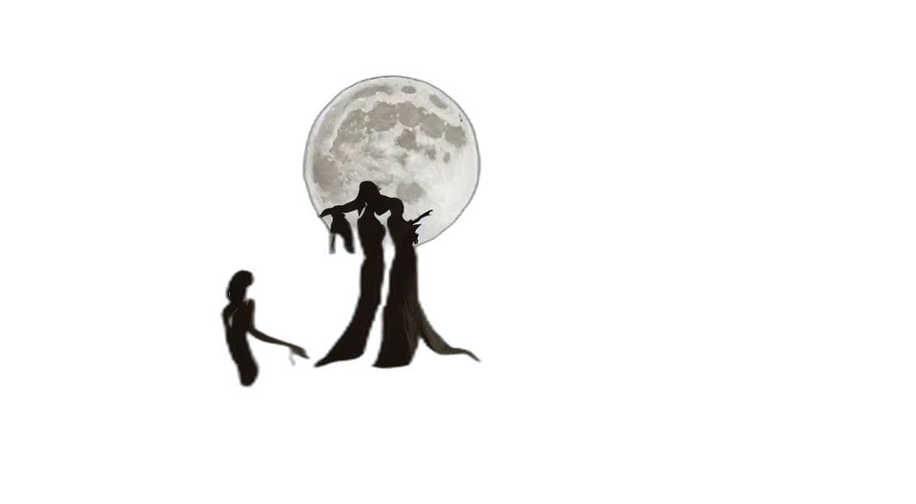 umbrella, concept art, pixel art, fantasy art, comic book art, outer space, forest, night transparent PNG cut-out
