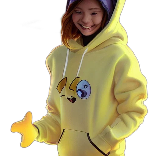 jacket, creature, 3d render, photorealistic transparent PNG cut-out