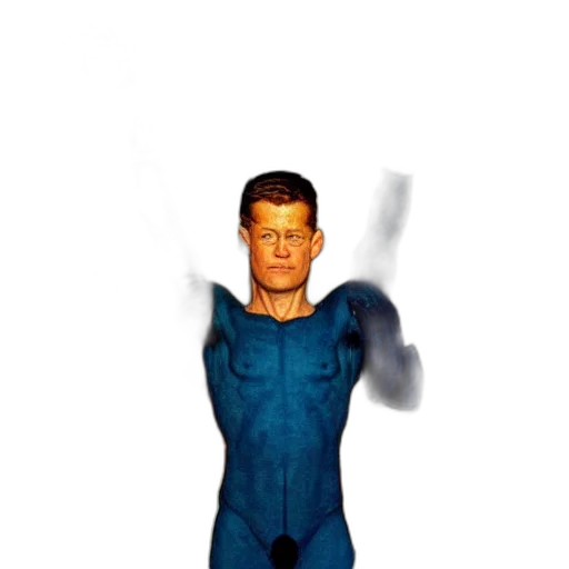 robot, staff, jacket, face transparent PNG cut-out