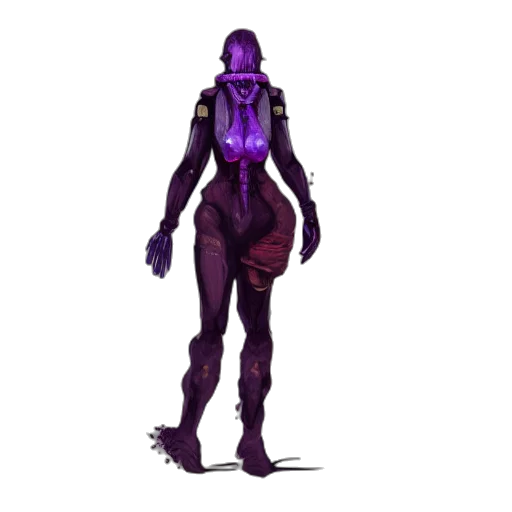 robot, creature, staff, mask transparent PNG cut-out