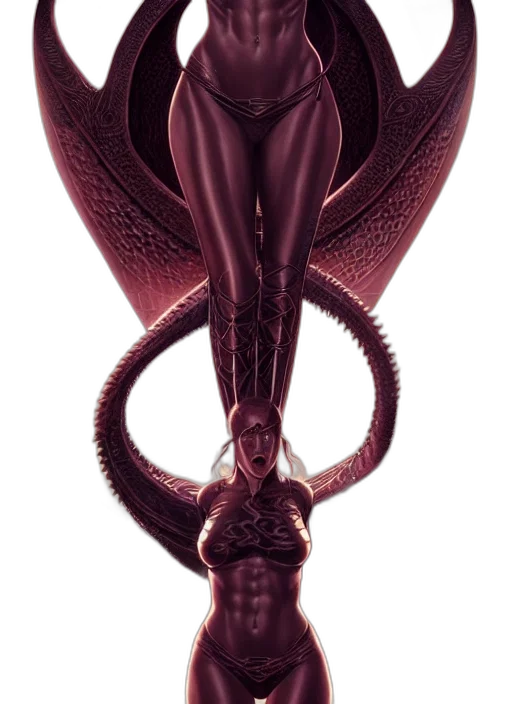 creature, staff, dragon, crown transparent PNG cut-out