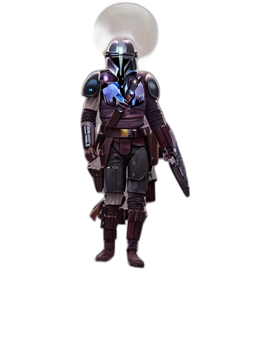 staff, mask, weapon, robot, concept art, fantasy art, 3d render, cyberpunk transparent PNG cut-out