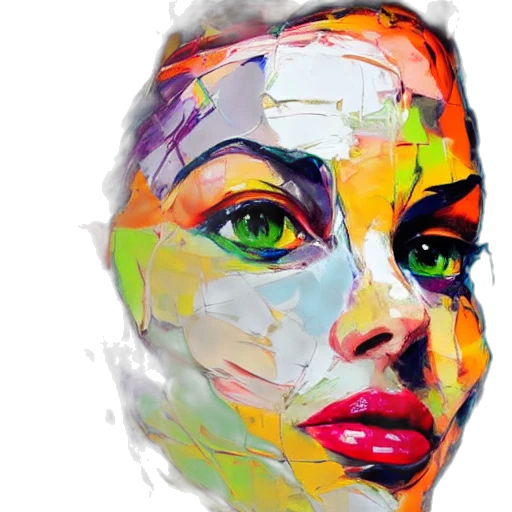 face, mask, robot, photorealistic transparent PNG cut-out